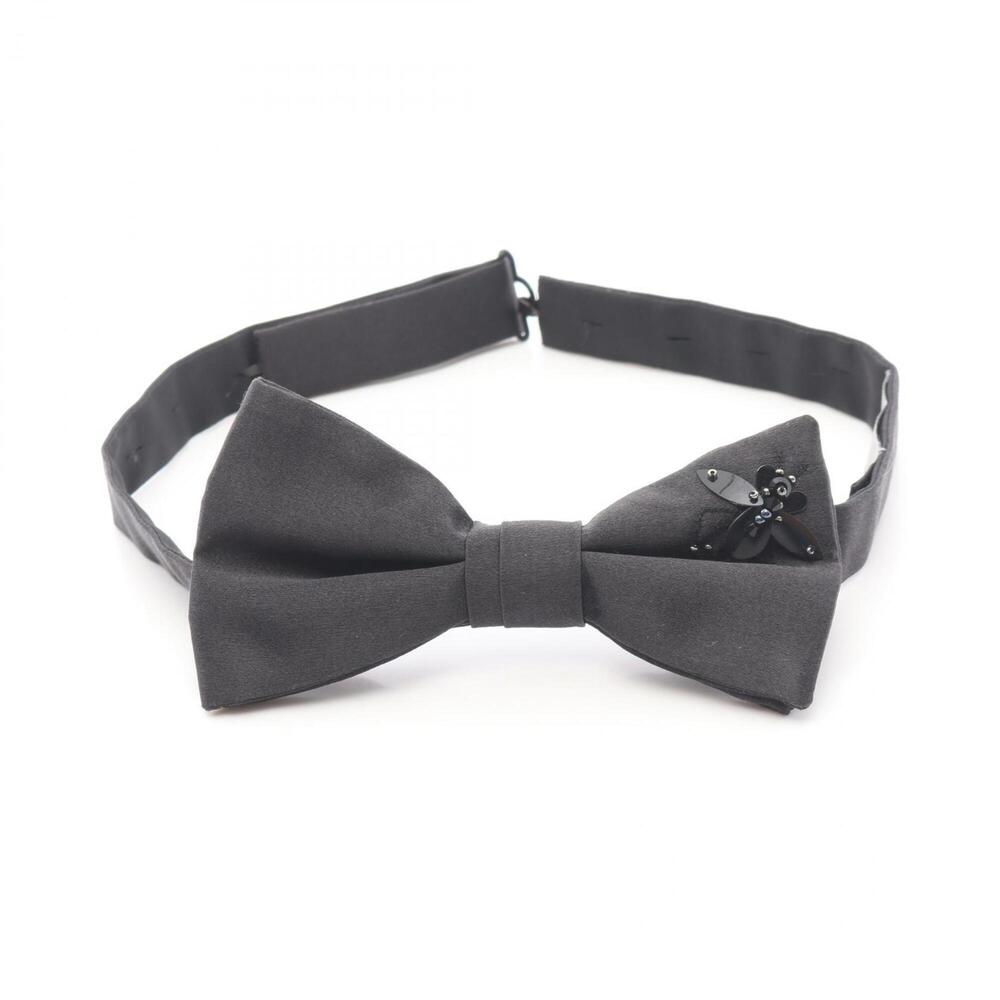 Dior Homme Bee Silk Tie for Men, Black